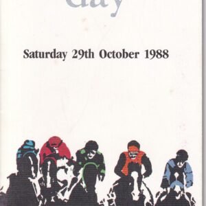 Ascot Second October Meeting Saturday October 29th 1988 Harp Group Day