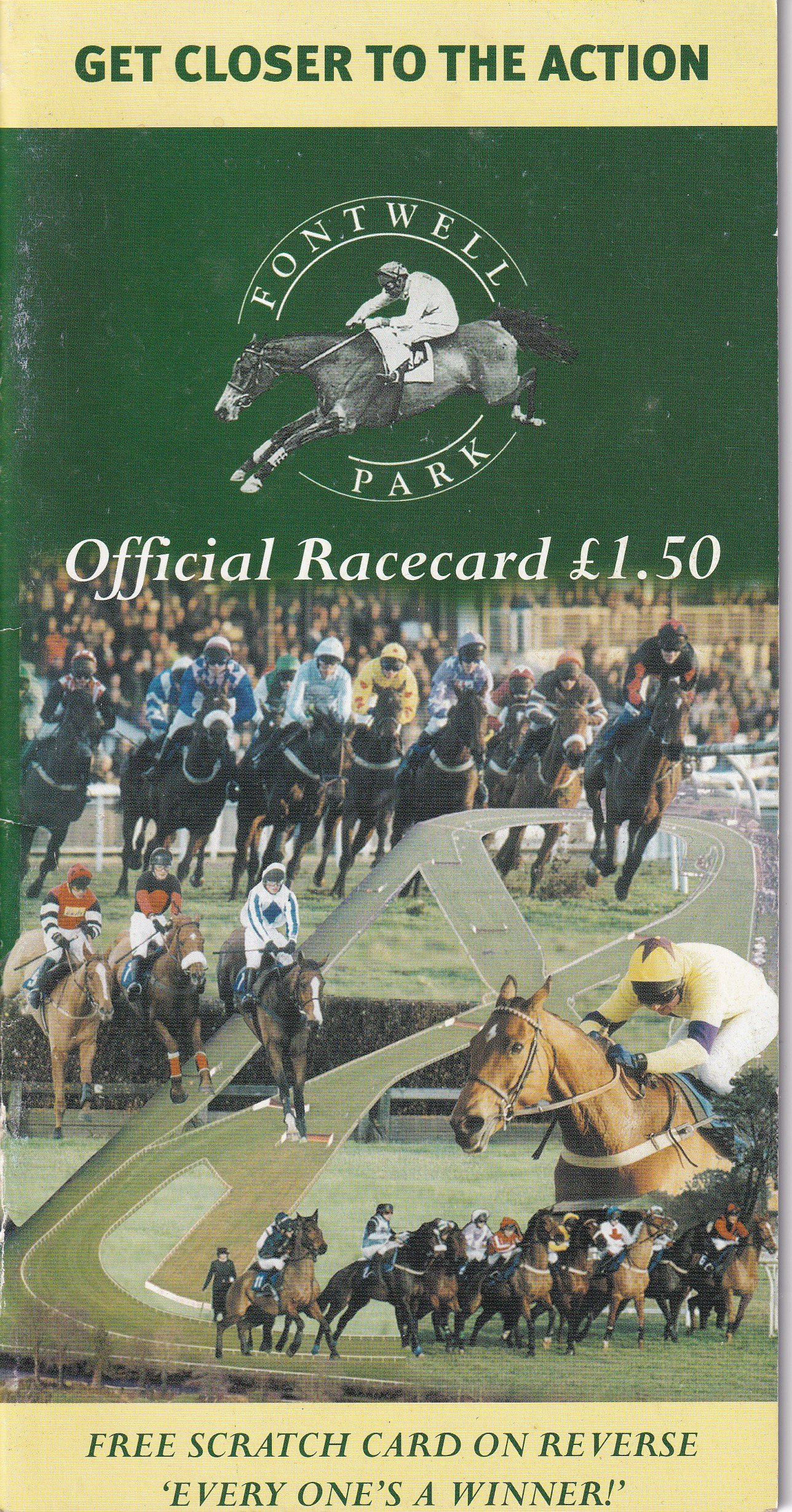 Fontwell Park Second March Meeting 2001 Tuesday March 20th Racecard