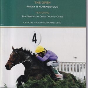 Cheltenham Racecourse The Open Friday 15 November 2013 Racecard