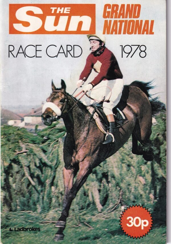 The Sun Grand National Race Card 1978