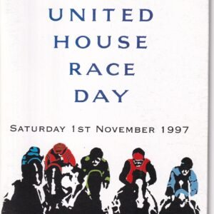 The United House Race Day Saturday 1st November 1997 Official Racecard