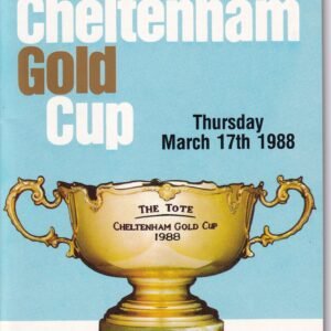 tote Cheltenham Gold Cup Thursday March 17th 1988