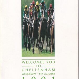 Cheltenham Racecourse Second October Meeting 1991 Wednesday October 16th