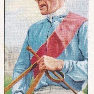 Famous Jockeys Series Of 48 No. 21 R. Dick In The Colours Of Lord Astor