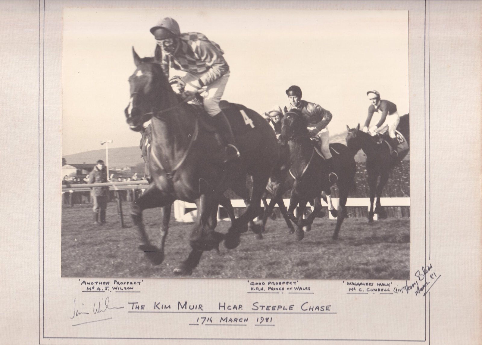 The Kim Muir Handicap Steeple Chase 17th March 1981