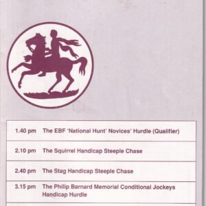 Sandown Park Friday 18th February 1994 Official Racecard