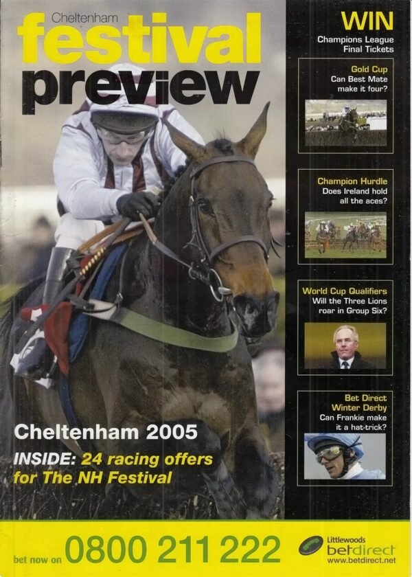 Cheltenham Festival Attendance Figures 2005