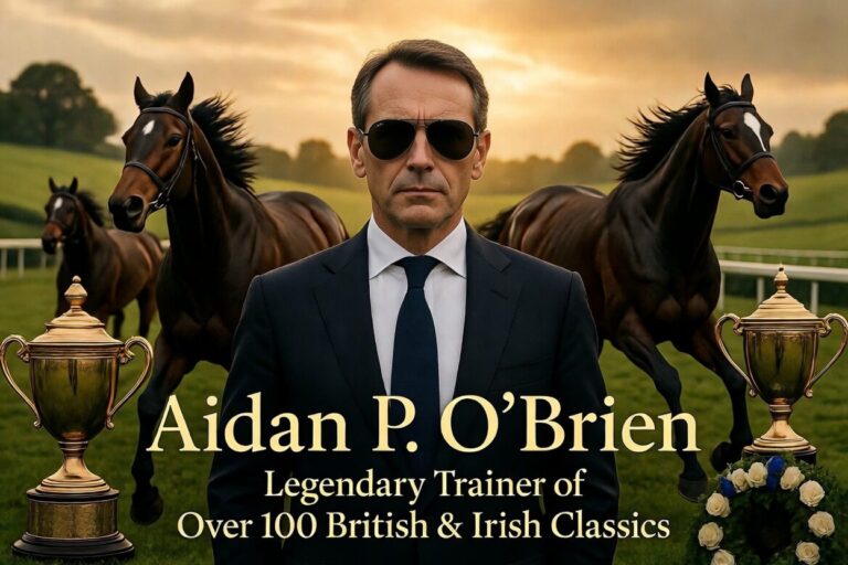 Aidan P. O’Brien – Legendary Trainer of Over 100 British & Irish Classics