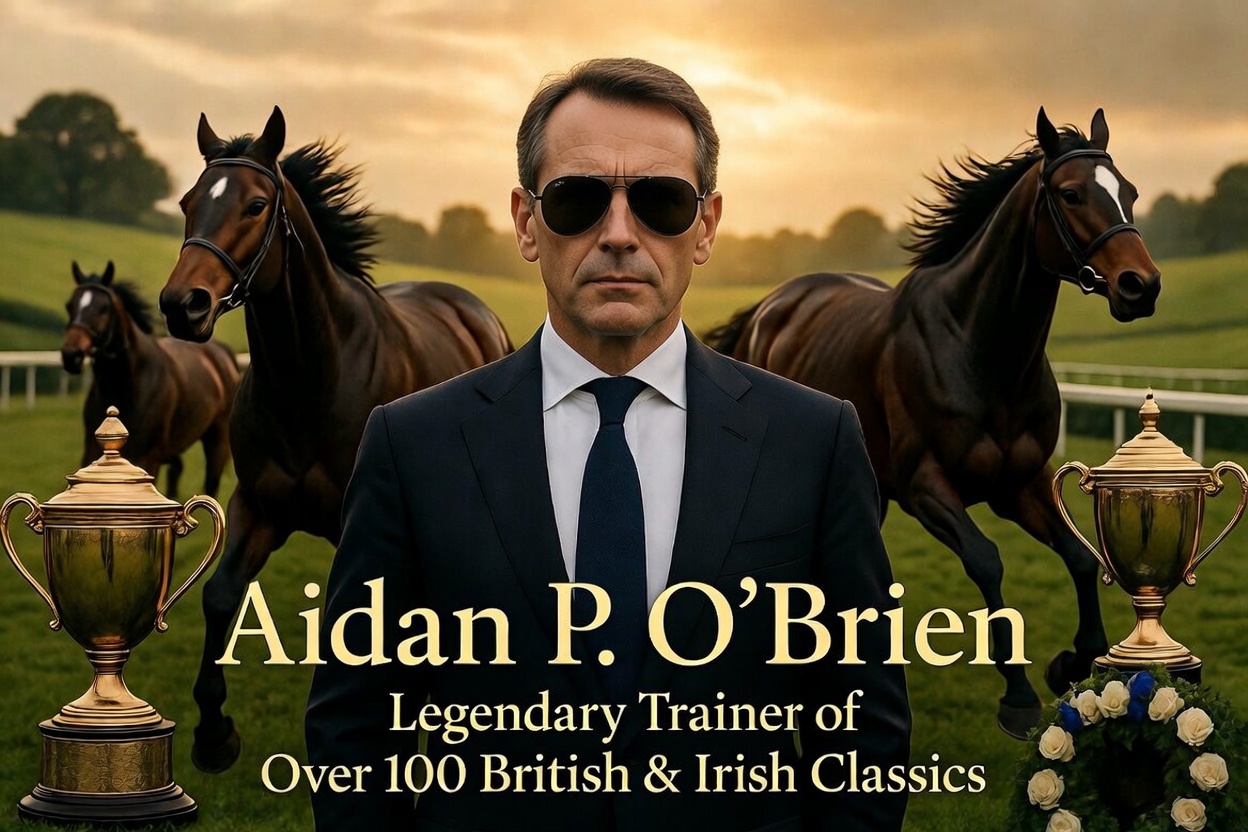 Aidan P. O’Brien – Legendary Trainer of Over 100 British & Irish Classics