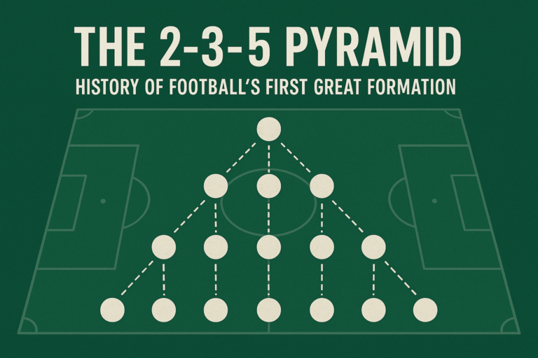 The 2-3-5 Pyramid: History of Football’s First Great Formation