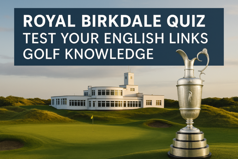 Royal Birkdale Quiz: Test Your English Links Golf Knowledge